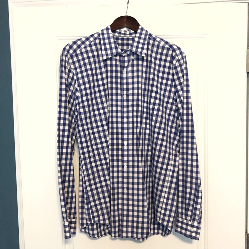 J.Crew Plaid Light Weight Button Down Shirt